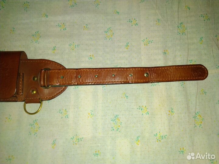 Патронташ кожаный