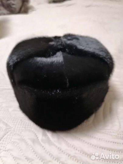 Шапка ушанка мужская нерпа