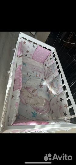 Бортики в кроватку бу