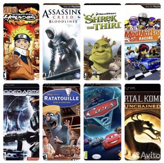 Sony PSP + 355 игр