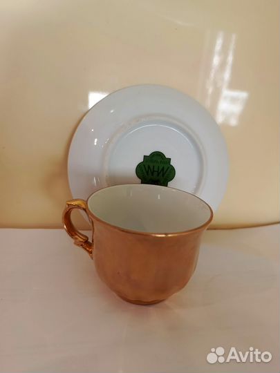 Сервиз кофейный Бавария Золото Винтаж Люкс