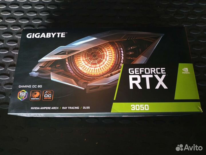 Видеокарта Gigabyte RTX 3050 8g