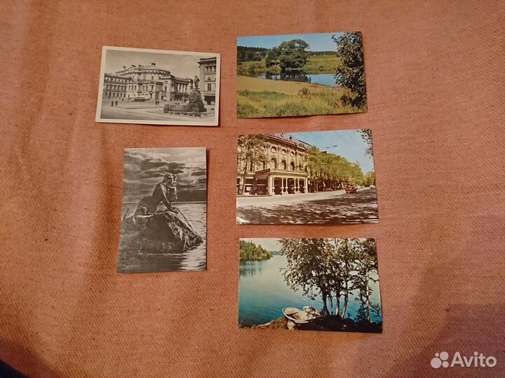 Открытки времен СССР