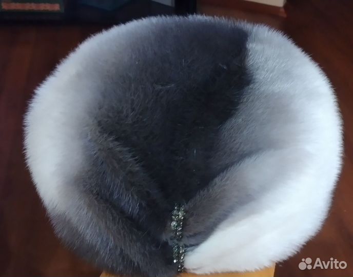 Шапка норковая женская