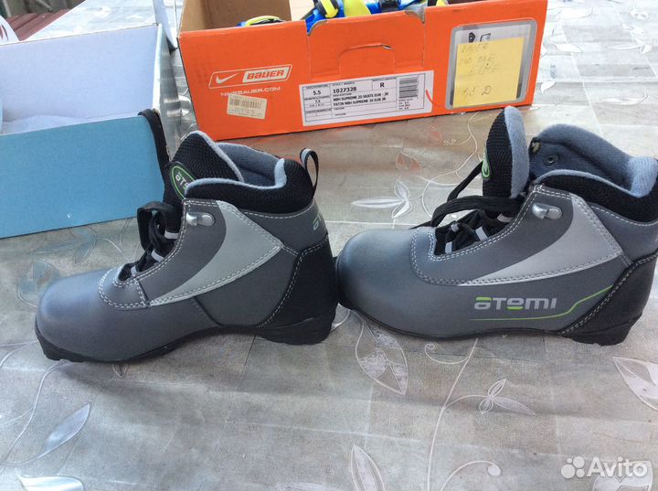 Лыжные ботинки atemi 32 размер