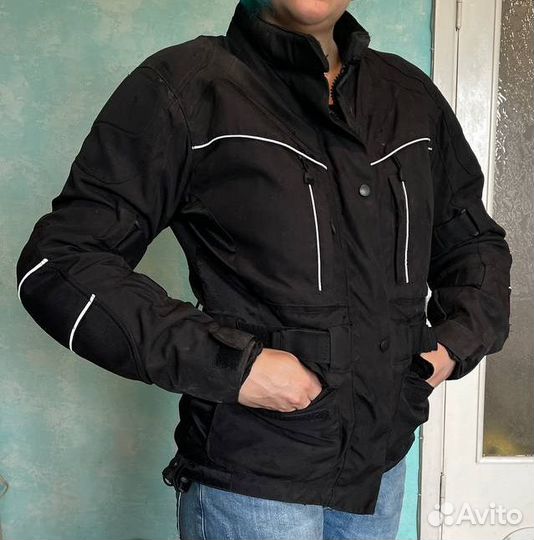 Две мотокуртки с защитой