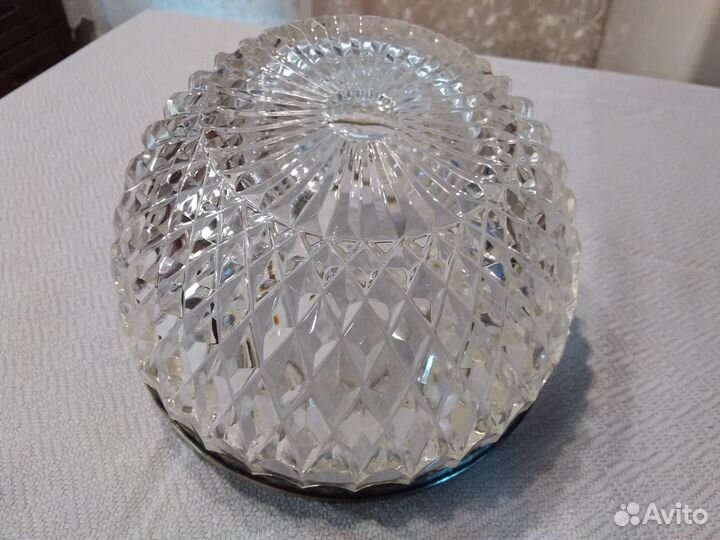 Хрусталь с мельхиором