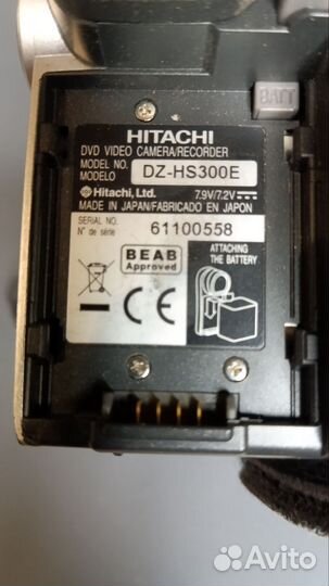 Видеокамера hitachi, Япония