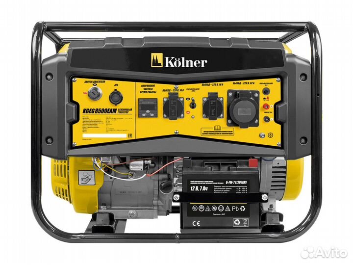 Генератор бензиновый 6 кВт, 7 кВт, 8 кВт, 9 кВт