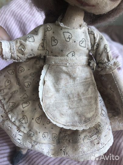 Кукла чердачная тыковка под старину ручная работа