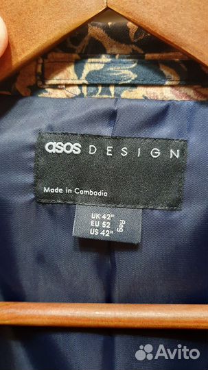 Пиджак ASOS жакардовый