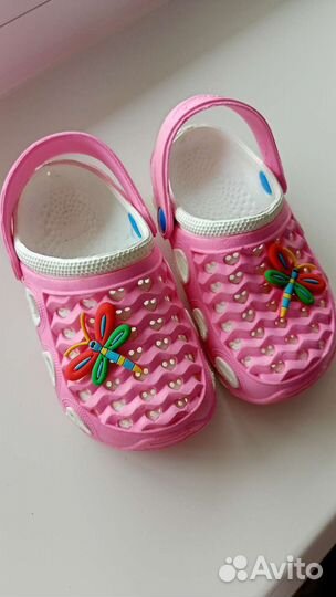 Шлепки для девочки 25
