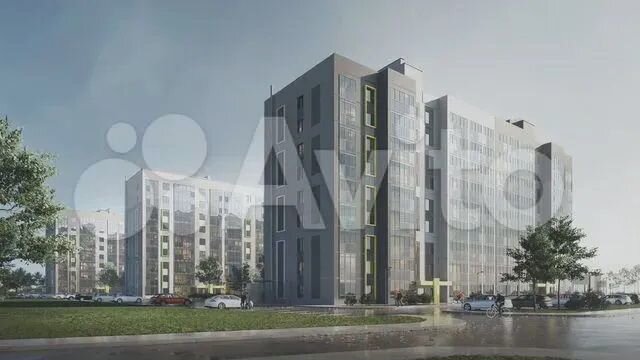 2-к. квартира, 43,6 м², 7/9 эт.