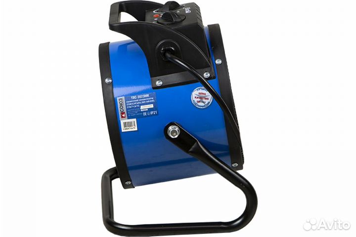 Тепловентилятор керамический 1.5-3кВт, термостат