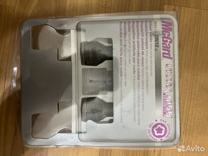 Секретные болты mcGard 28018sl