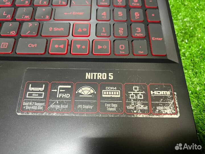 Игровой ноутбук acer nitro 5 rtx2060