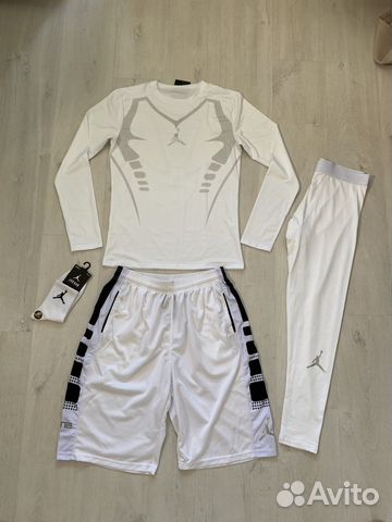 Рашгард 3 в 1 белый Jordan