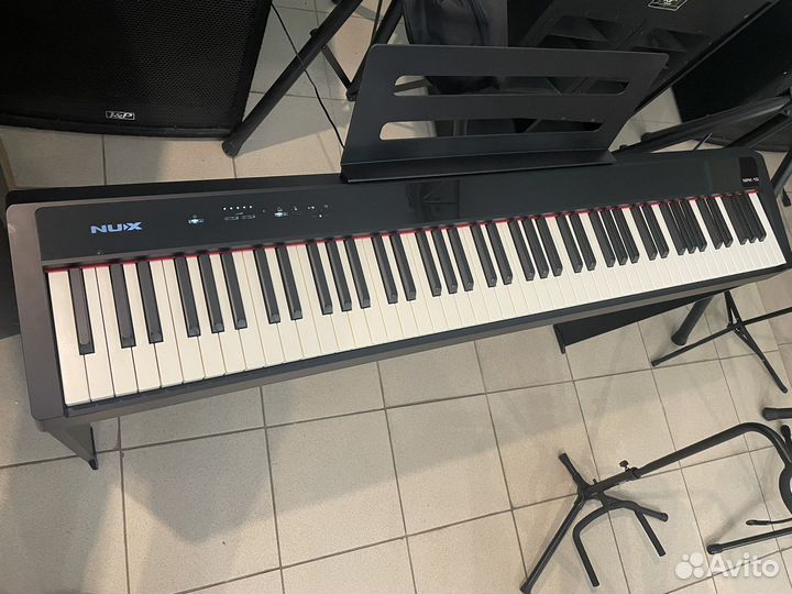 Цифровое пианино nux npk 10 + стойка
