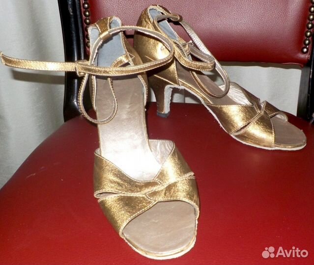 Туфли для бальных танцев кожаные новые 36 размер