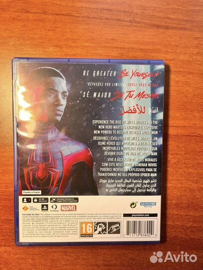 Spider man miles morales ps5 диск