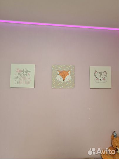 Модульные картины,постеры детские б/у