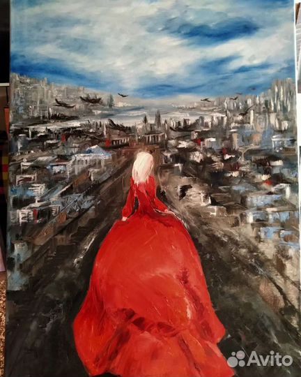 Картина маслом на холсте