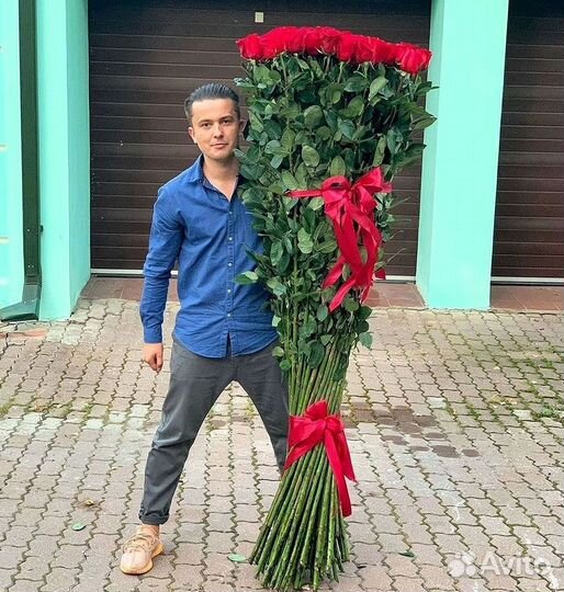 Высокие розы Гигантские розы с доставкой