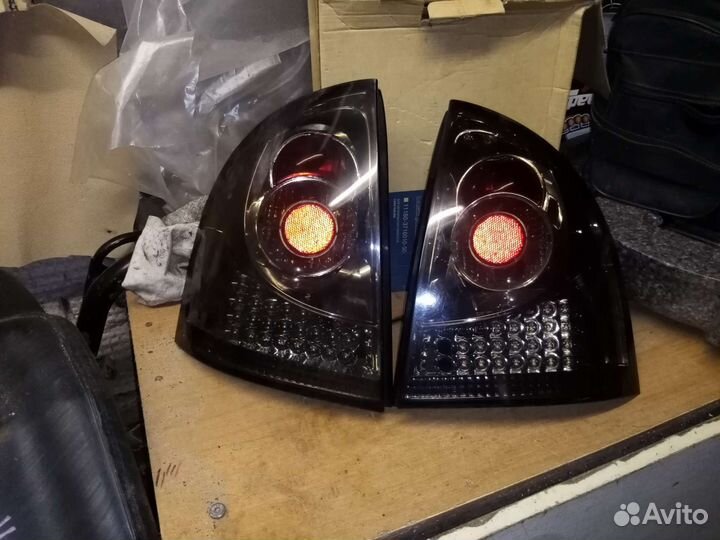 Задние тюнингованные фонари Лада калина седан 1