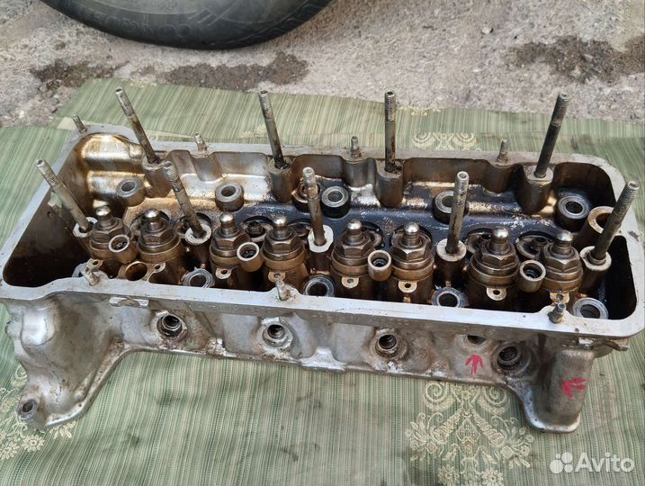 Гбц, блок пустой, распредвал, коленвал ваз 21213