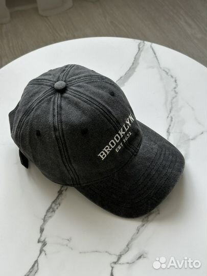 Бейсболка кепка варенка серая