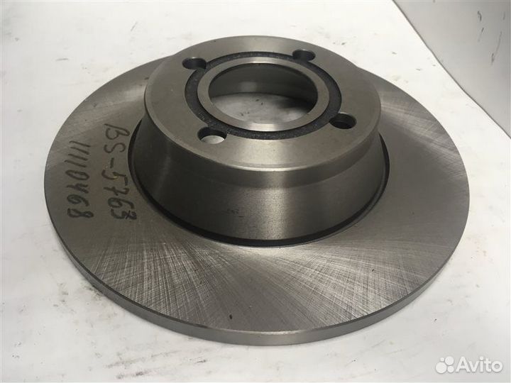 Диск тормозной передний не вентилируемый Audi