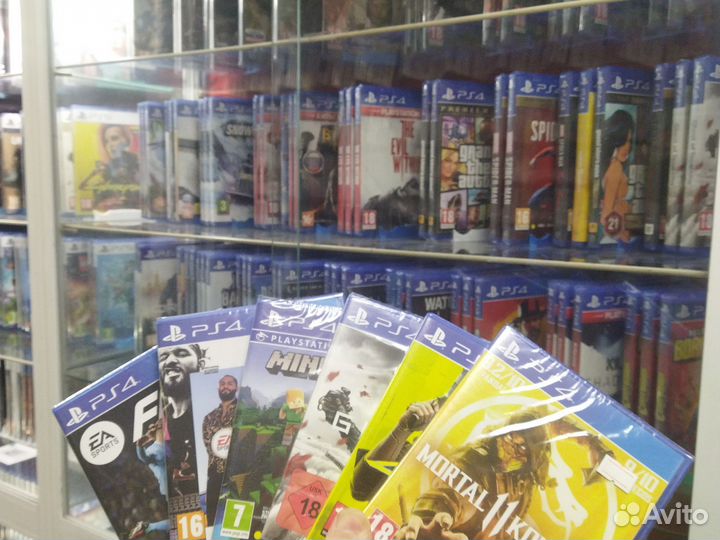 Игры на дисках PS4, лицензионные игры PlayStation