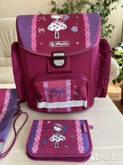 Ранец рюкзак школьный Herlitz для девочки