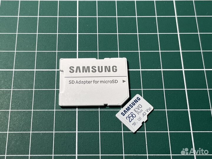 Карта памяти Samsung EVO Plus microsdxc 256 гб