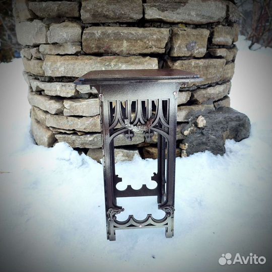 Готический стол для кукол 40 см + для коллекционер