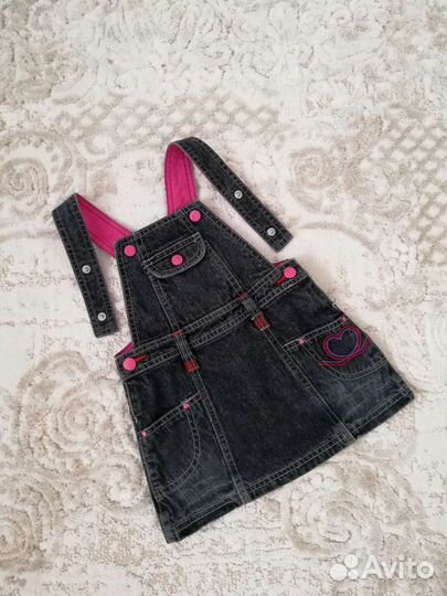 Вещи для девочки в отличном состоянии размер 68-74