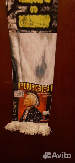 Шарф Purgen Пурген punk hardcore