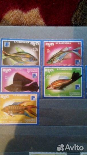 Марки Кампучии