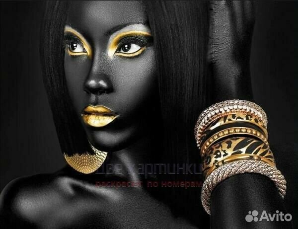 Алмазная мозаика 40x50 Восточная женщина