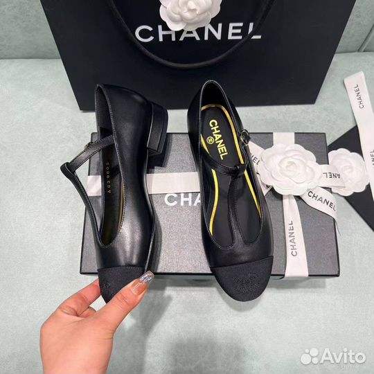 Балетки chanel 40 mary janes