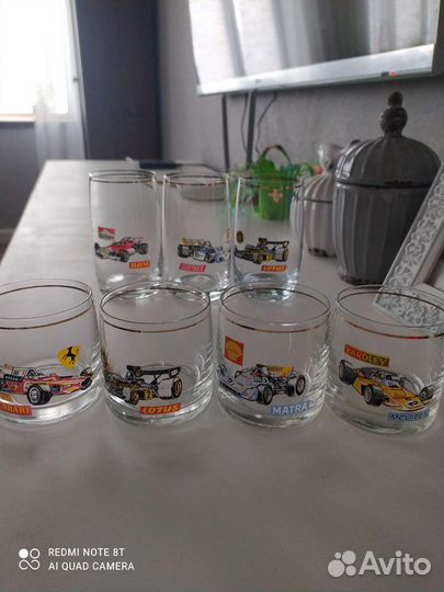 Хрустальные стаканы богемия ссср. Формула 1