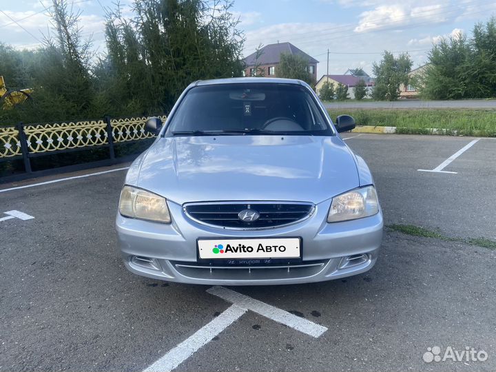 Hyundai Accent 1.5 МТ, 2007, 187 054 км