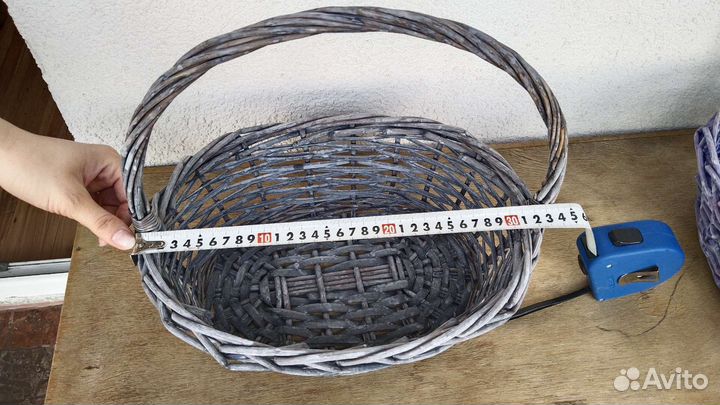 Корзина плетеная