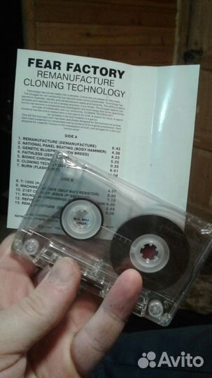 Fear factory кассеты
