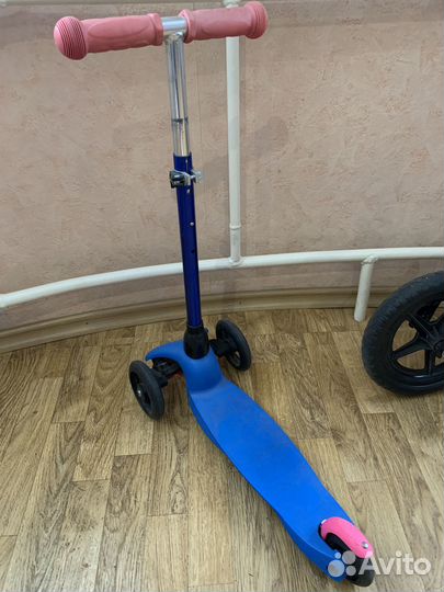 Самокат детский трехколесный бу