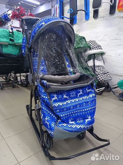 Санки коляска Nika(новая)