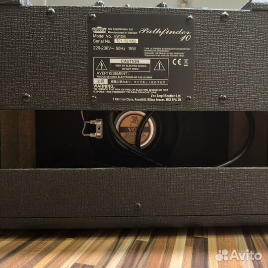 Гитарный комбоусилитель Vox Pathfinder 10