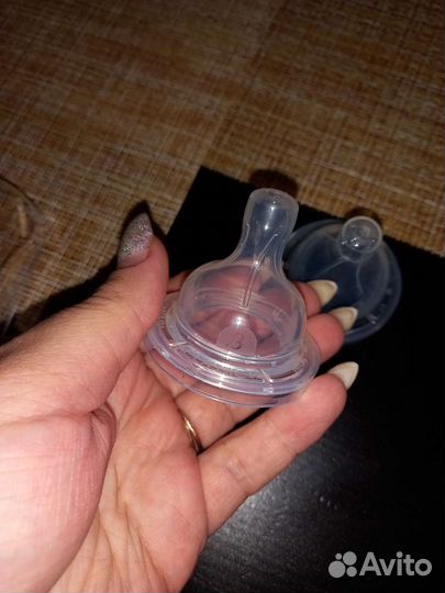 Соски на бутылочку avent 3