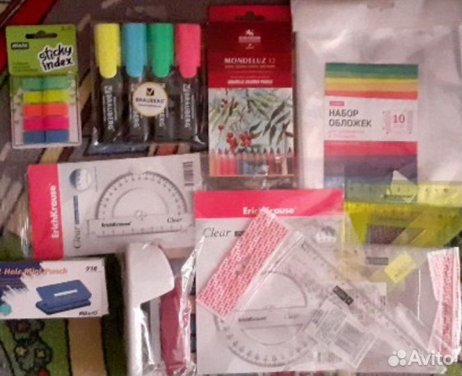 Канцелярия для школы, бумага а4 обмен