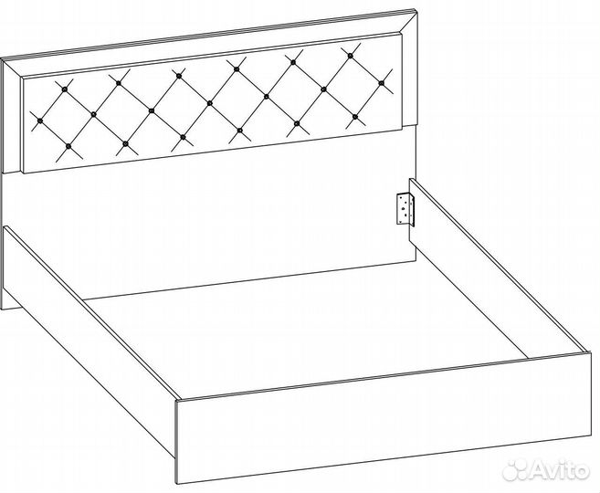 Спальня Ванесса ваниль модульная